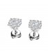 Pendientes de oro blanco y diamantes